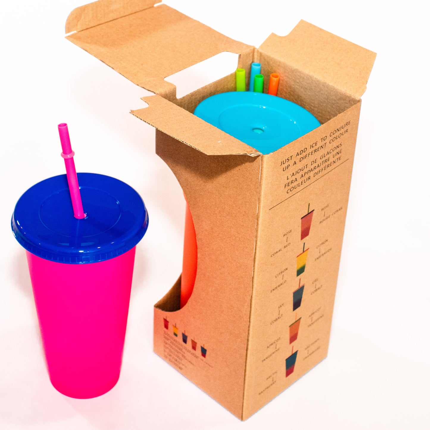 Color Changing Cups (Bright)