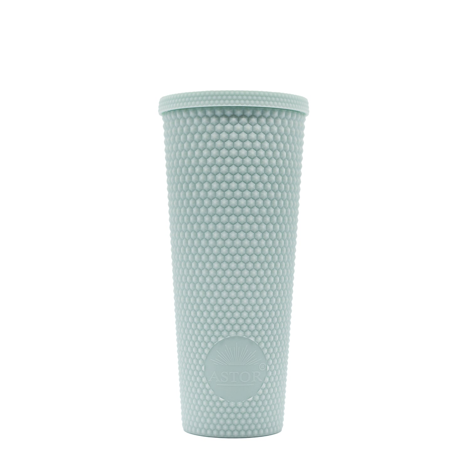 Matte Sea Foam Studded Tumbler