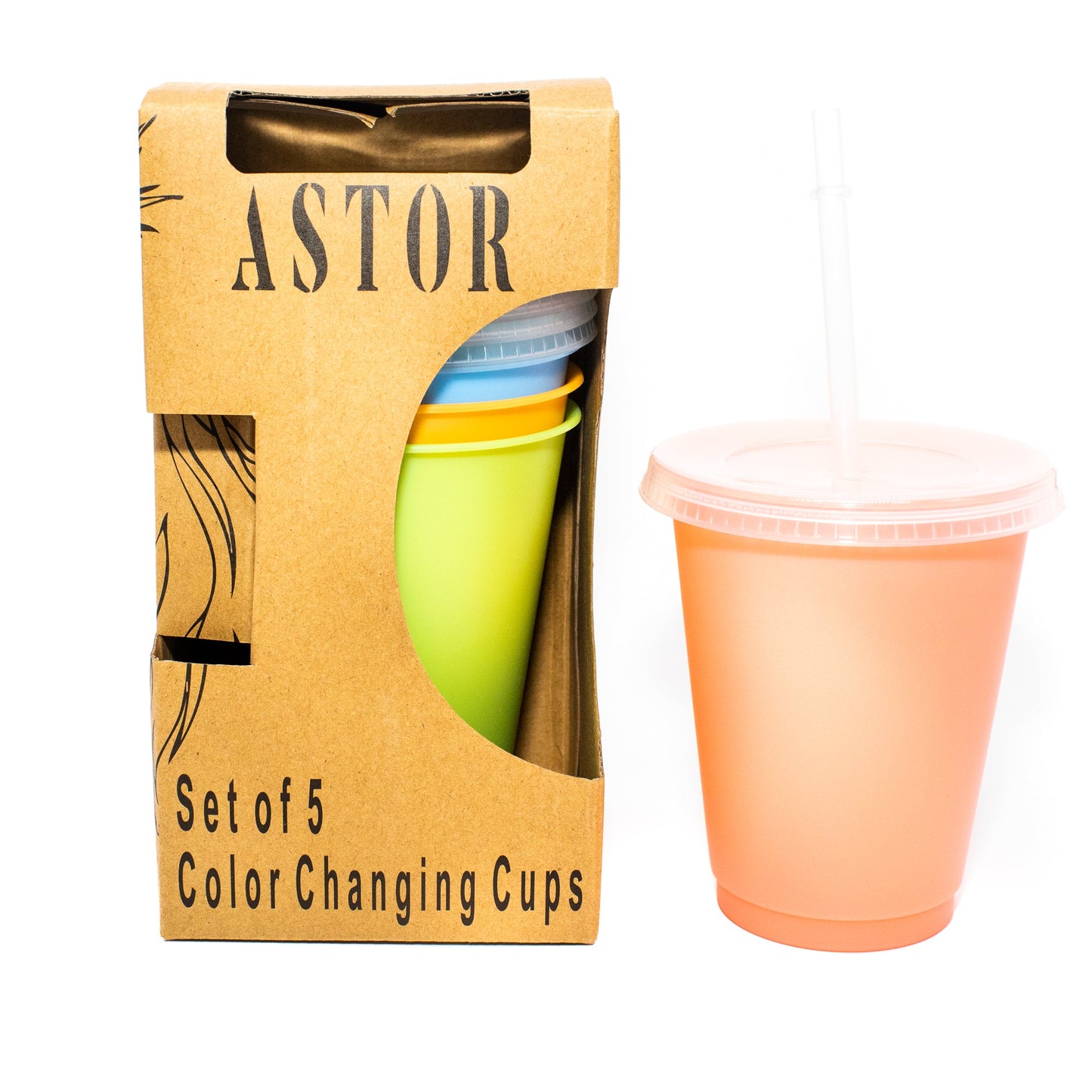 Color Changing Cups (Pastel 16oz)