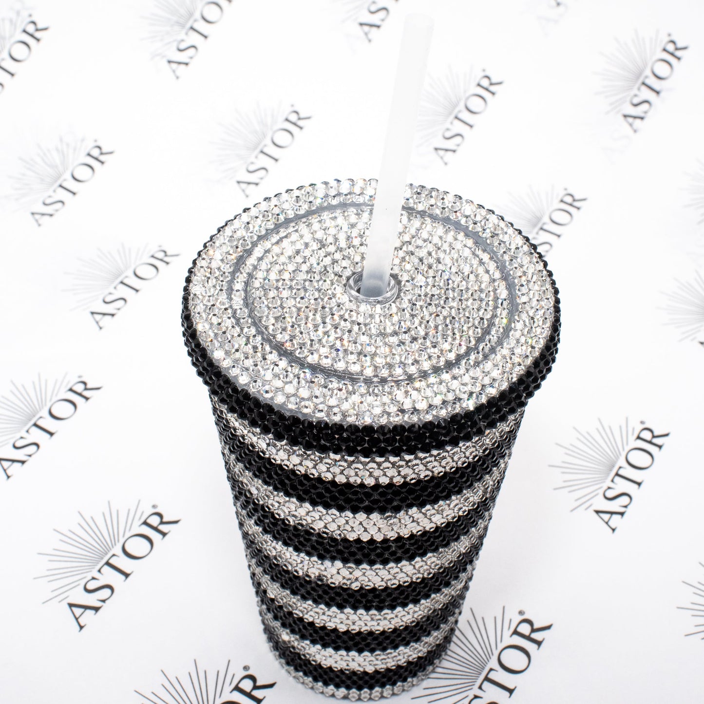 Bling Tumbler (Stripes)