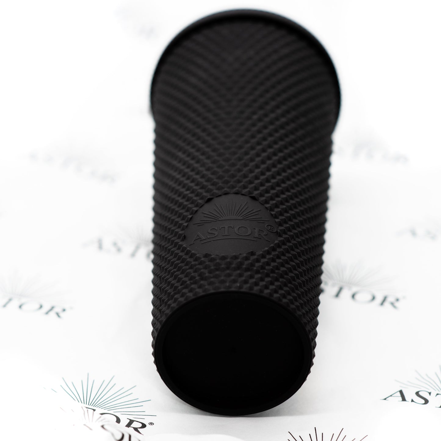 Black Matte Studded Tumbler